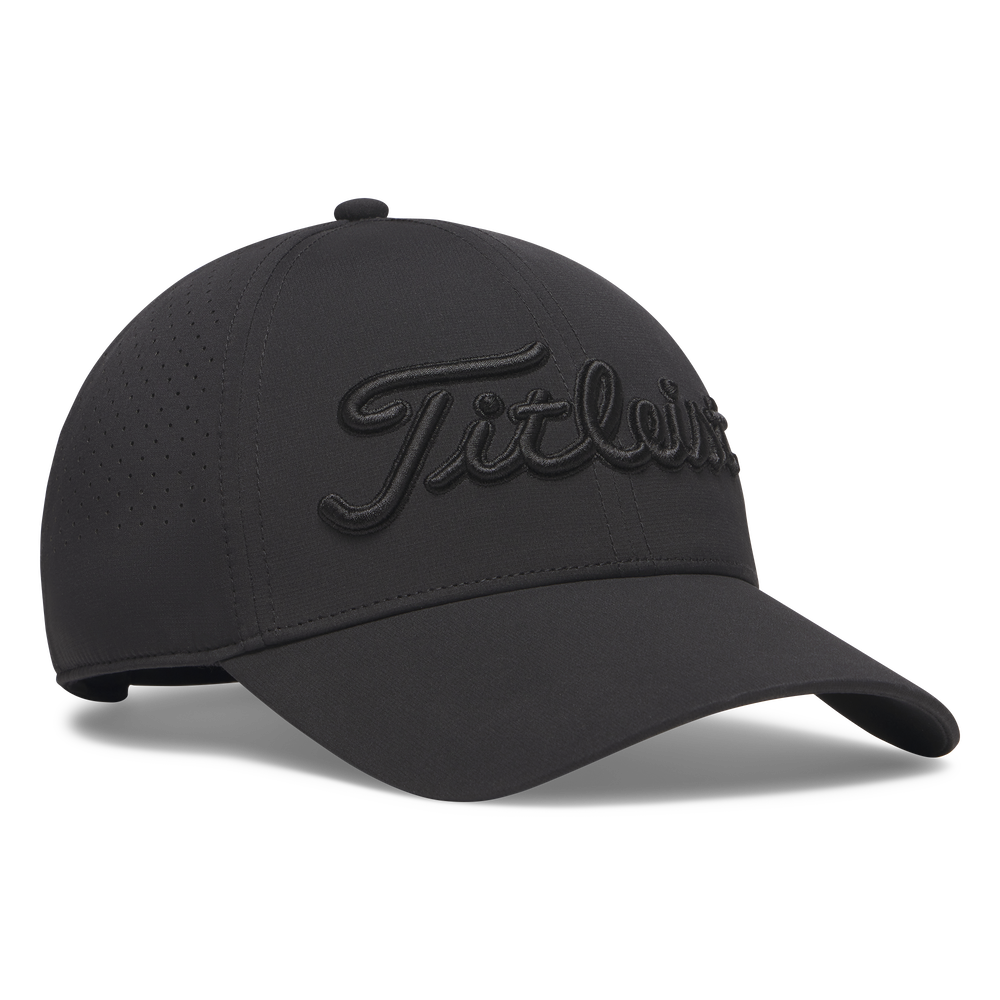 TITLEIST PLAYERS TECH SPECIAL EDITION ADJUSTABLE HAT, Color: BLACK/BLACK