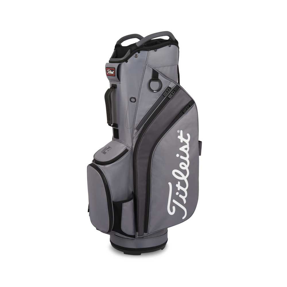 TITLEIST CART 14 BAG CHARCOAL/GRAPHITE/BLACK