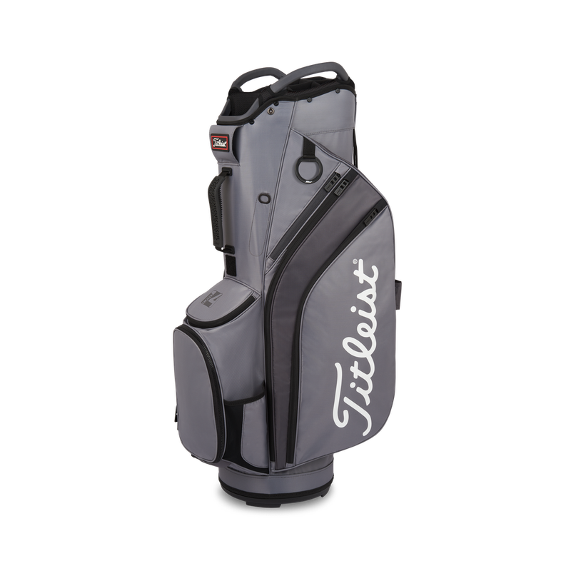 TITLEIST CART 14 BAG CHARCOAL/GRAPHITE/BLACK