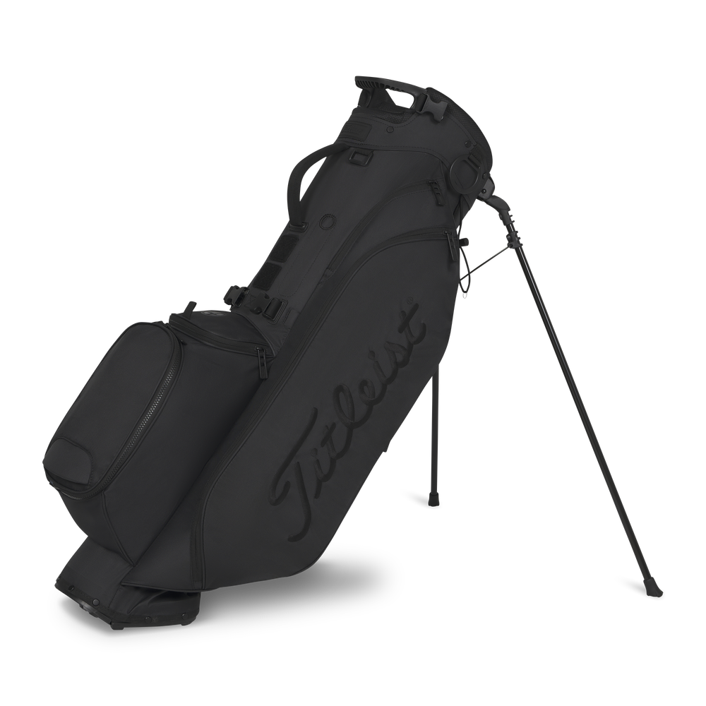TITLEIST PLAYERS 4 STAND BAG BLACK/BLACK