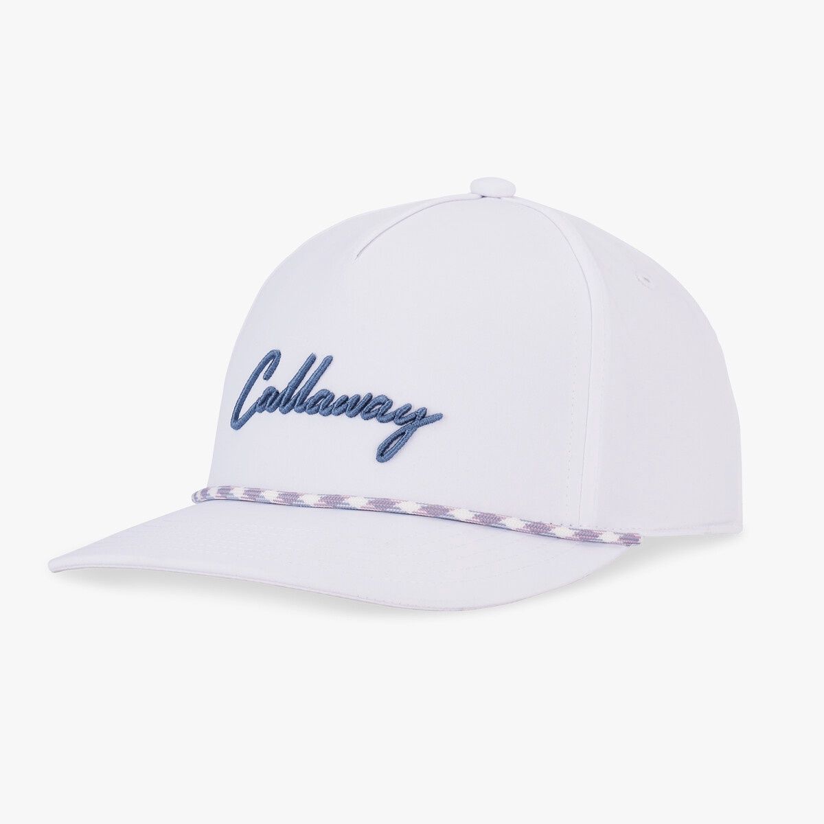 CALLAWAY BIRDIE PUTT ROPE HAT, Color: WHITE, Size: ADJUSTABLE
