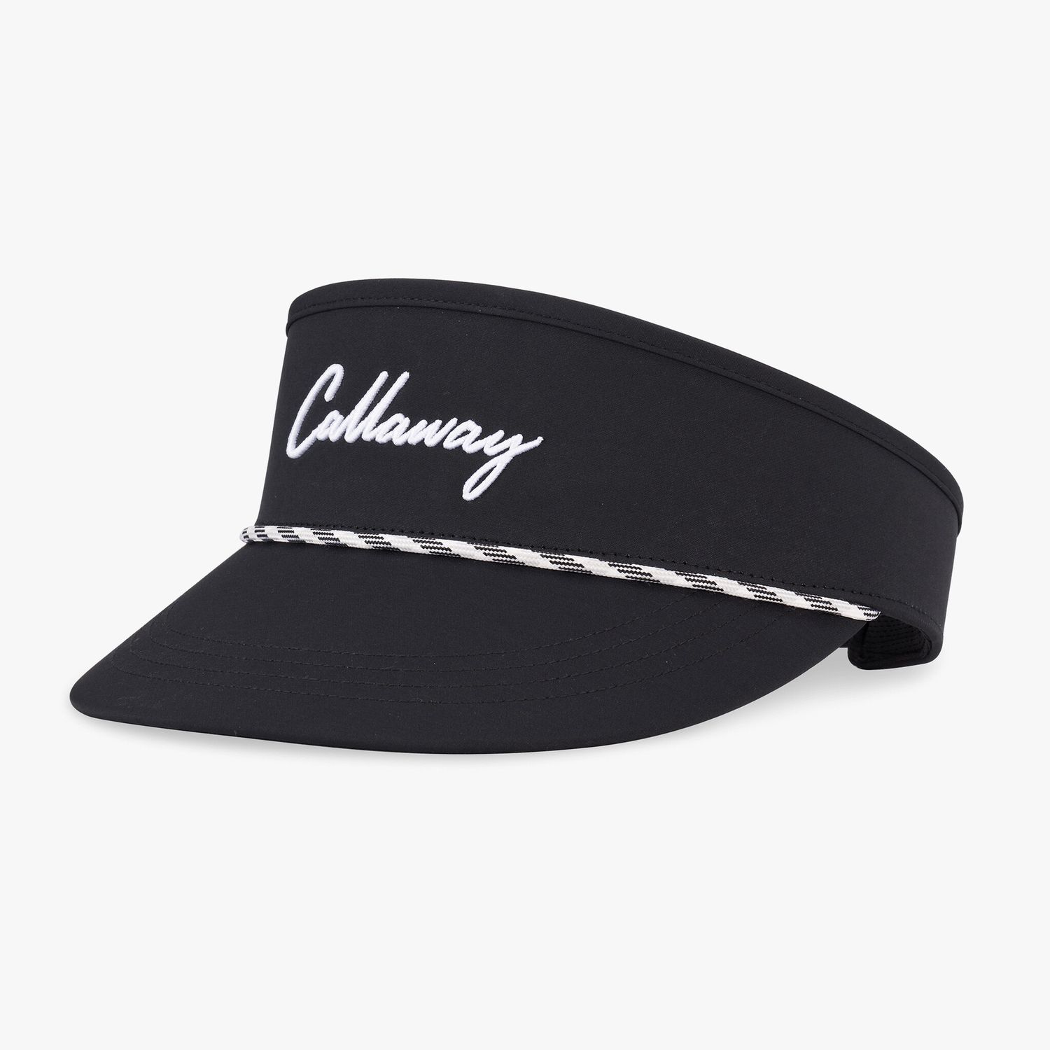 CALLAWAY BIRDIE PUTT ROPE VISOR, Size: ADJUSTABLE, Color: BLACK