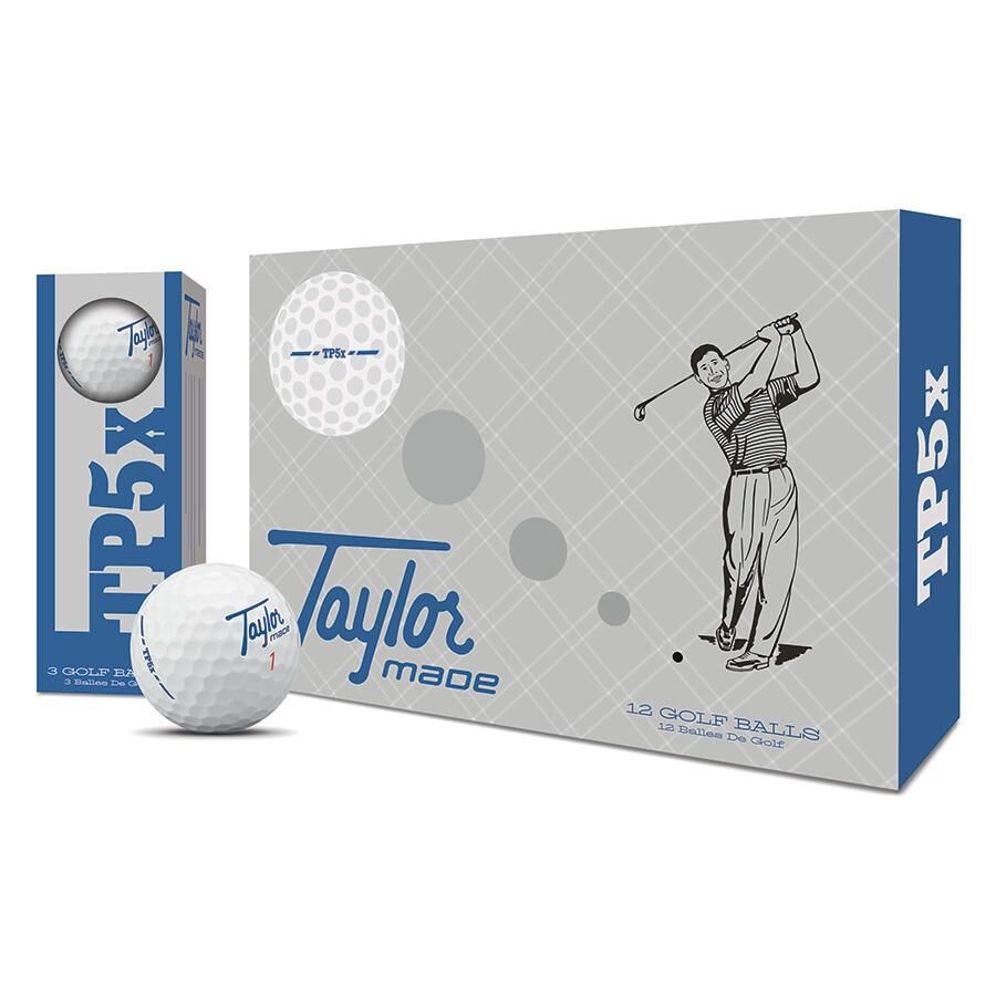 TAYLORMADE TP5X HERITAGE GOLF BALL