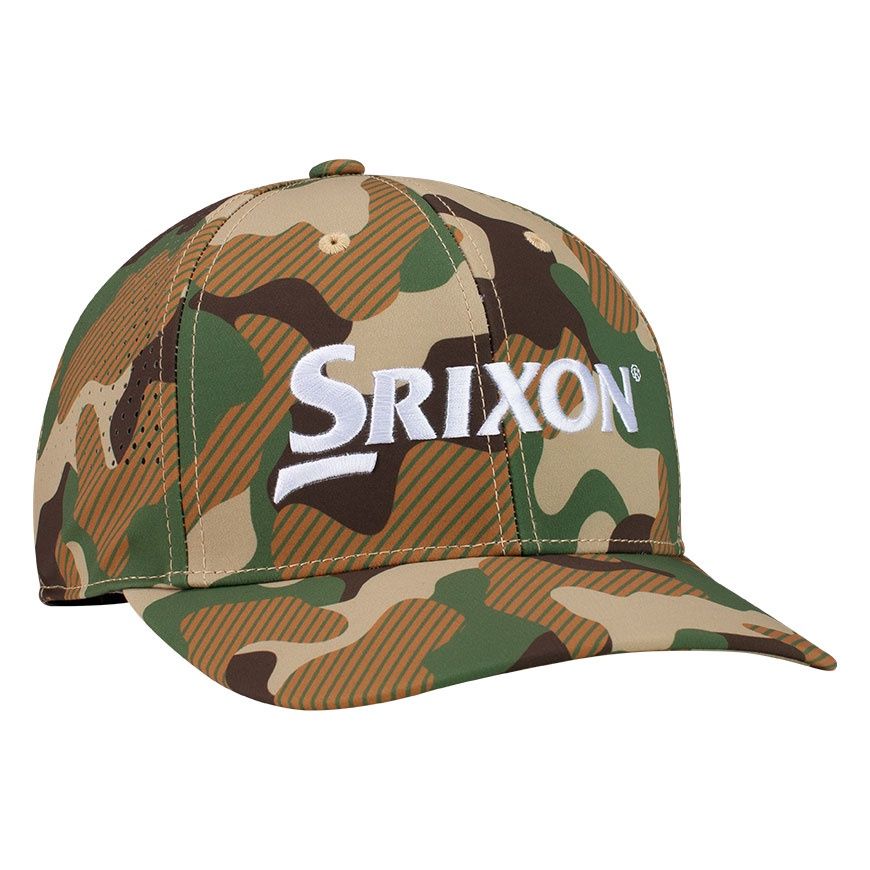 SRIXON LIMITED EDITION CAMO HAT, Color: BROWN