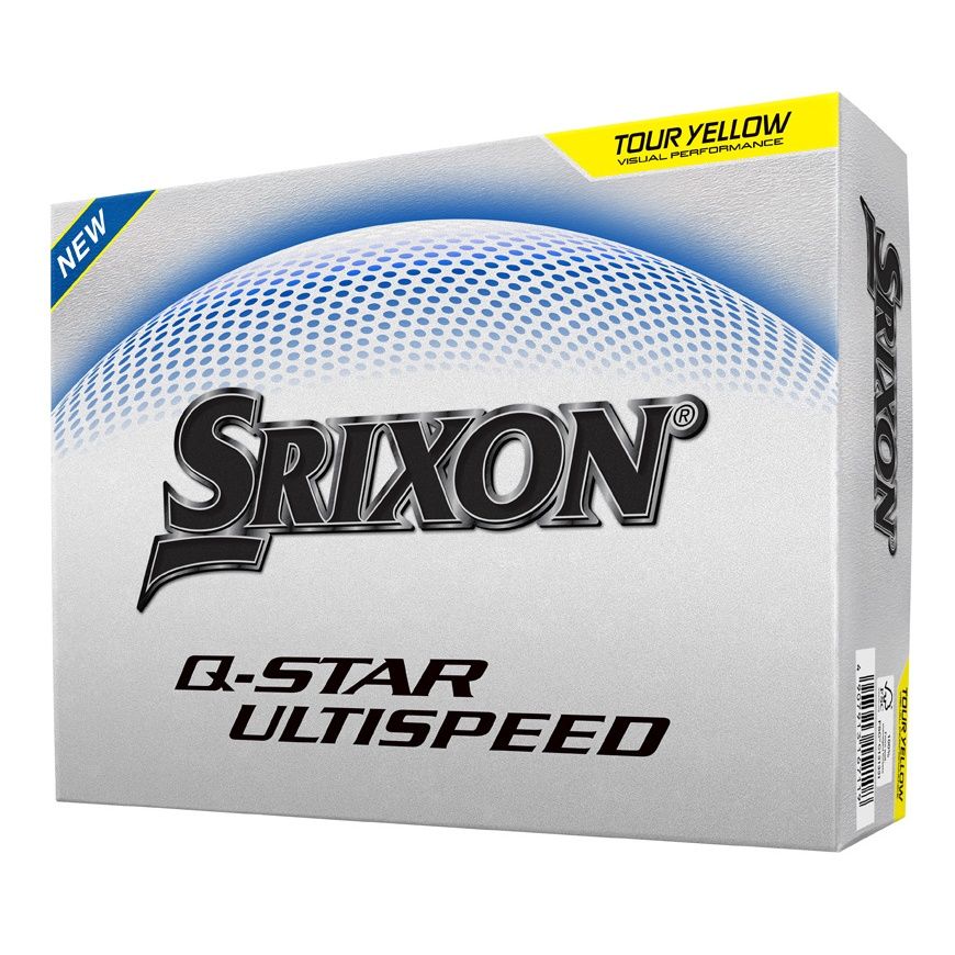 SRIXON Q STAR ULTISPEED GOLF BALL TOUR YELLOW