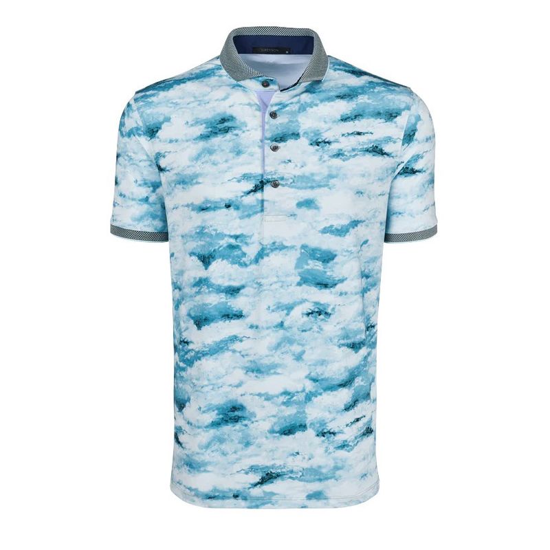 GREYSON PAINTED CLOUD POLO HEAVEN