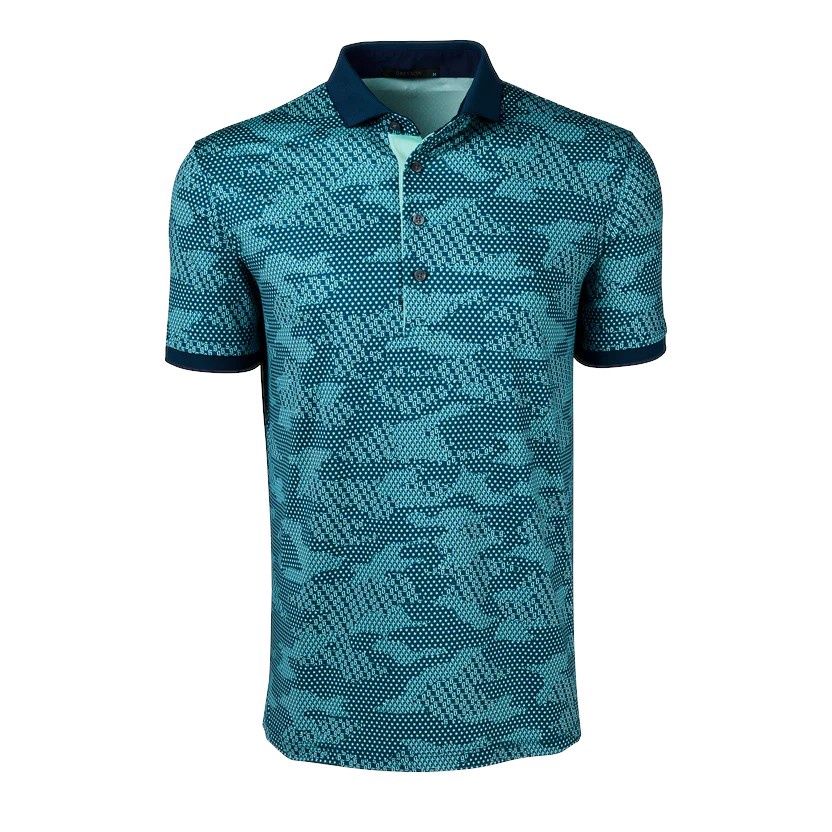 GREYSON ICON CAMO POLO AEGEAN