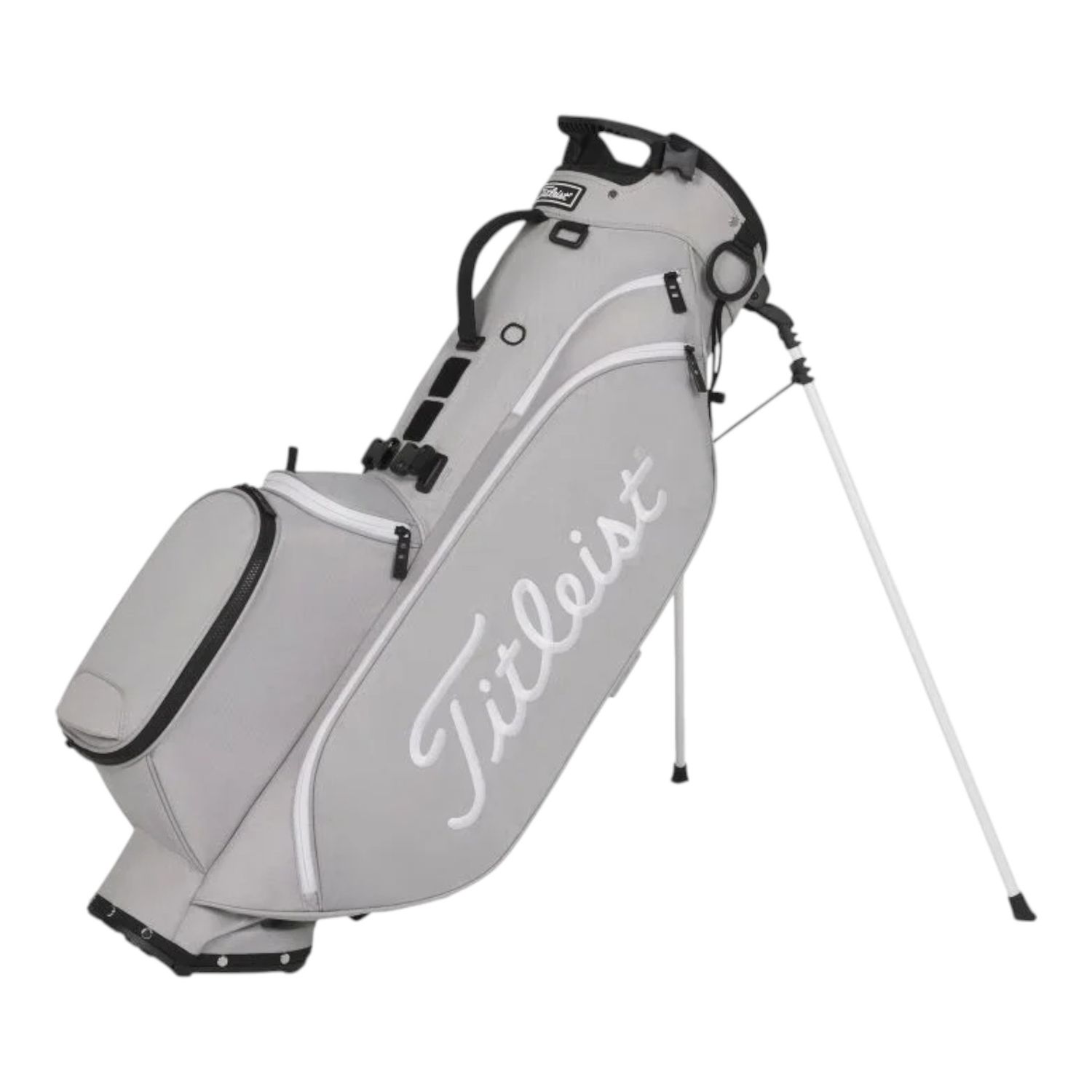 TITLEIST PLAYERS 4 GRANITE LE STAND BAG GREY/WHITE