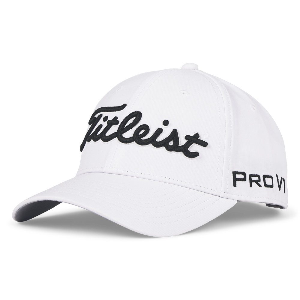 TITLEIST TOUR PERFORMANCE ADJUSTABLE HAT, Size: ADJUSTABLE, Color: WHITE/BLACK