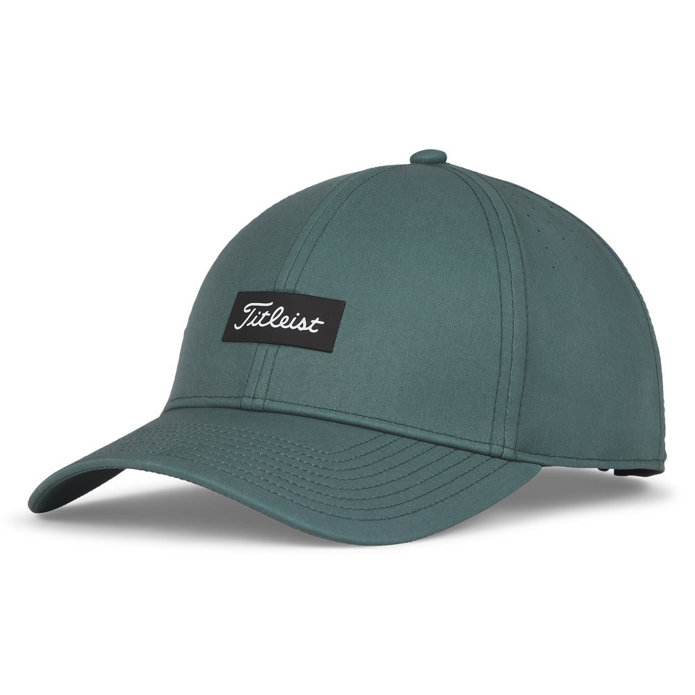 TITLEIST CHARLESTON BREEZER ADJUSTABLE HAT, Size: ADJUSTABLE, Color: EUCALYPTUS/BLACK/WHITE