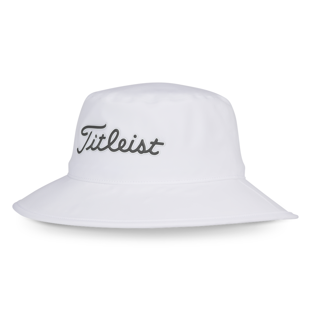 TITLEIST PLAYERS STADRY BUCKET HAT, Size: ADJUSTABLE, Color: WHITE/CHARCOAL