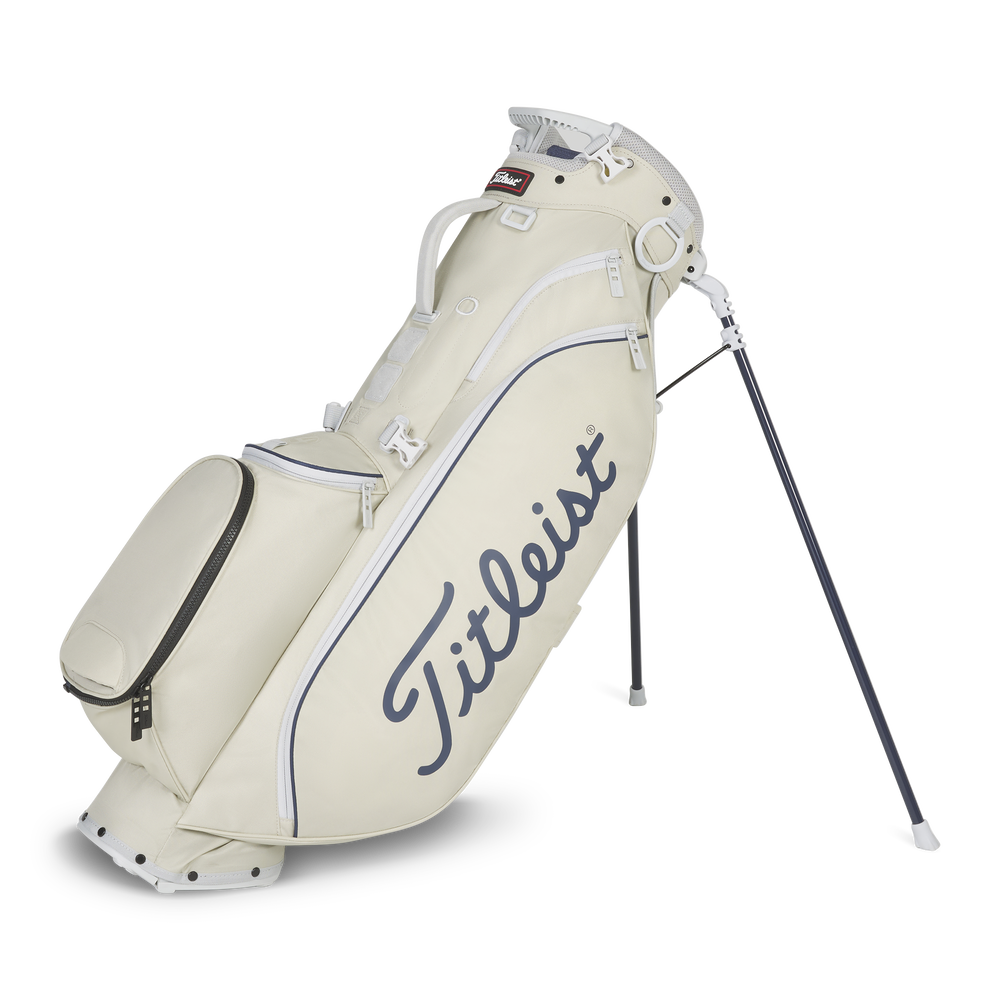 TITLEIST PLAYERS 4 STAND BAG SAND/NAVY