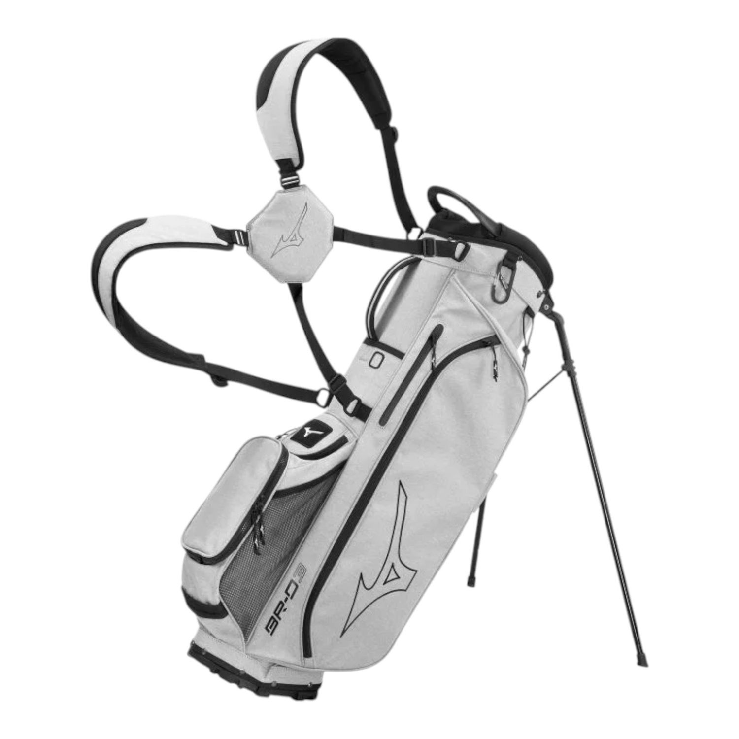 MIZUNO BR-D3 STAND BAG HEATHERED GREY