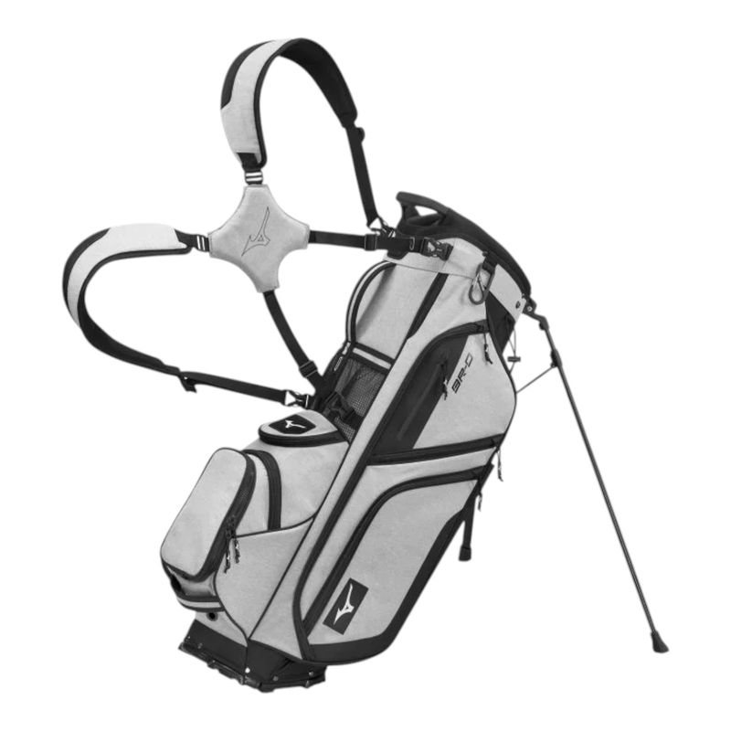 MIZUNO BR-DX 14 -WAY HYBRID STAND BAG HEATHERED GREY