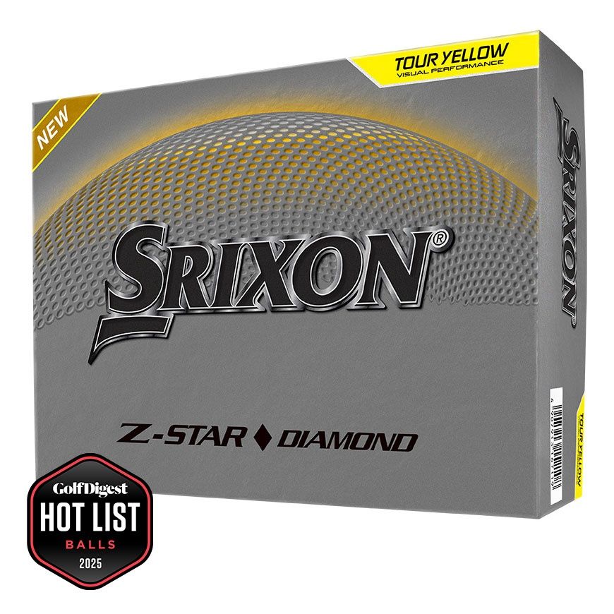 SRIXON Z-STAR DIAMOND 3 YELLOW GOLF BALL