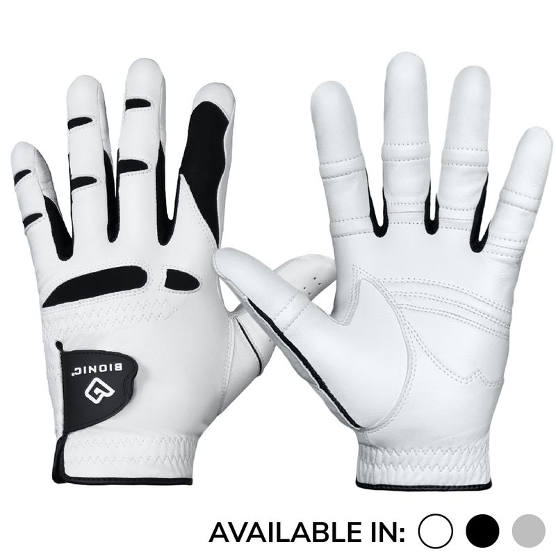 BIONIC STABLEGRIP 2.0 GOLF GLOVE WHITE