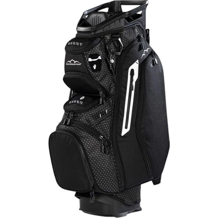 SUN MOUNTAIN C-130 WOMENS CART BAG BLACK DIAMOND/BLACK 2026