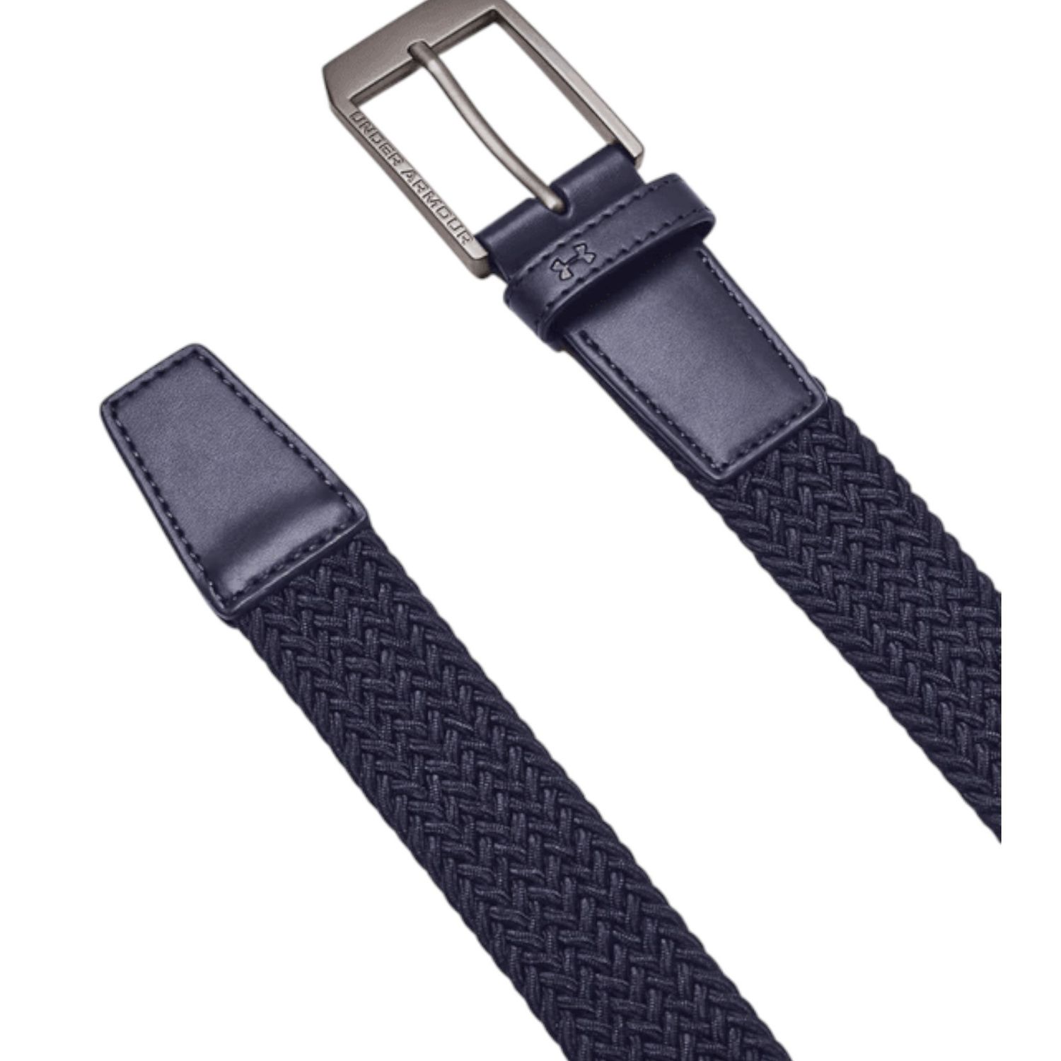 UNDER ARMOUR DRIVE BRAIDED BELT, Color: MIDNIGHT NAVY, Size: LARGE