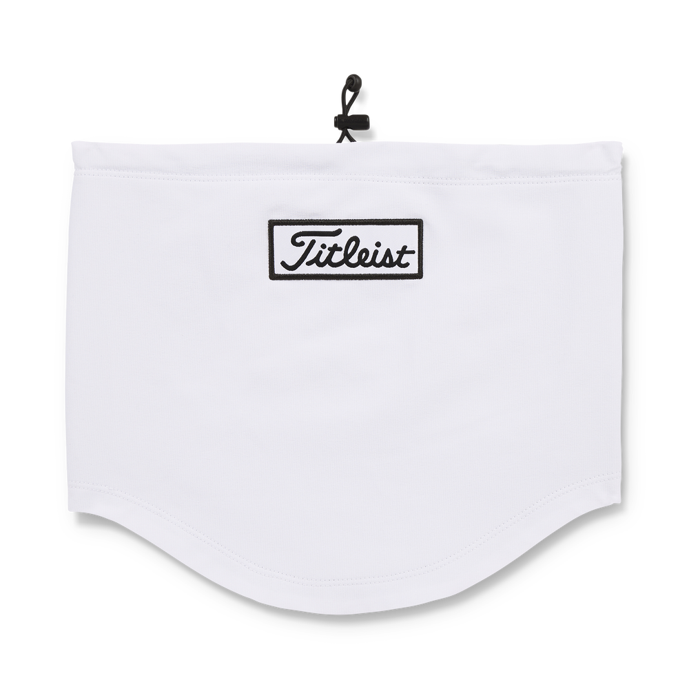 TITLEIST PERFORMANCE NECK WARMER, Color: WHITE/BLACK
