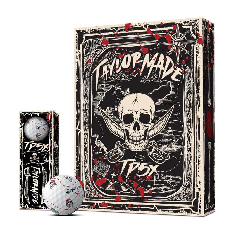 TAYLORMADE TP5X PIX PIRATE GOLF BALLS