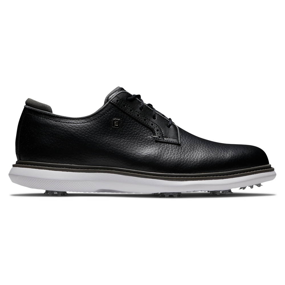 FOOTJOY TRADITIONS BLUCHER GOLF SHOE BLACK/WHITE