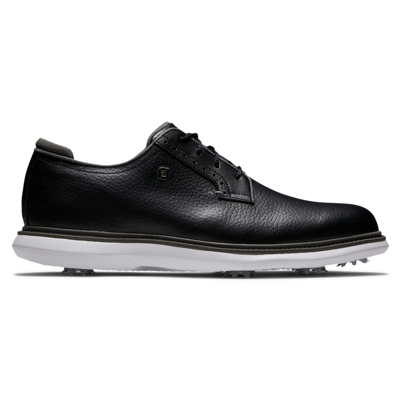 FOOTJOY TRADITIONS BLUCHER GOLF SHOE BLACK/WHITE