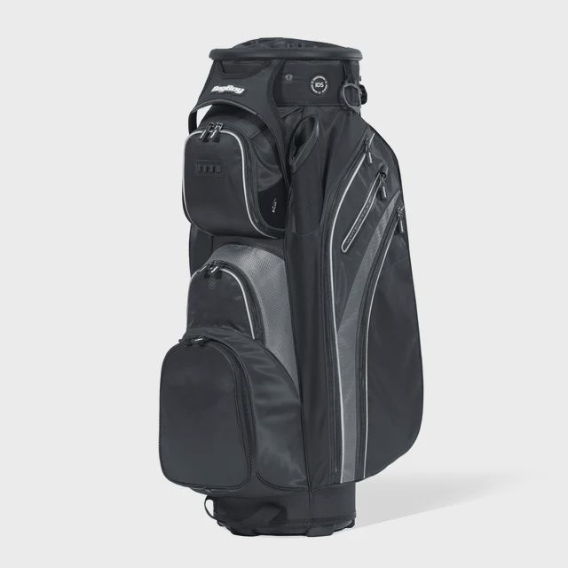 BAG BOY REVOLVER XP CART BAG BLACK/CHARCOAL/SILVER