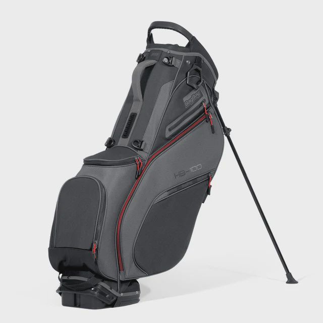 BAG BOY HB-100 HYBRID STAND BAG CHARCOAL/BLACK/RED