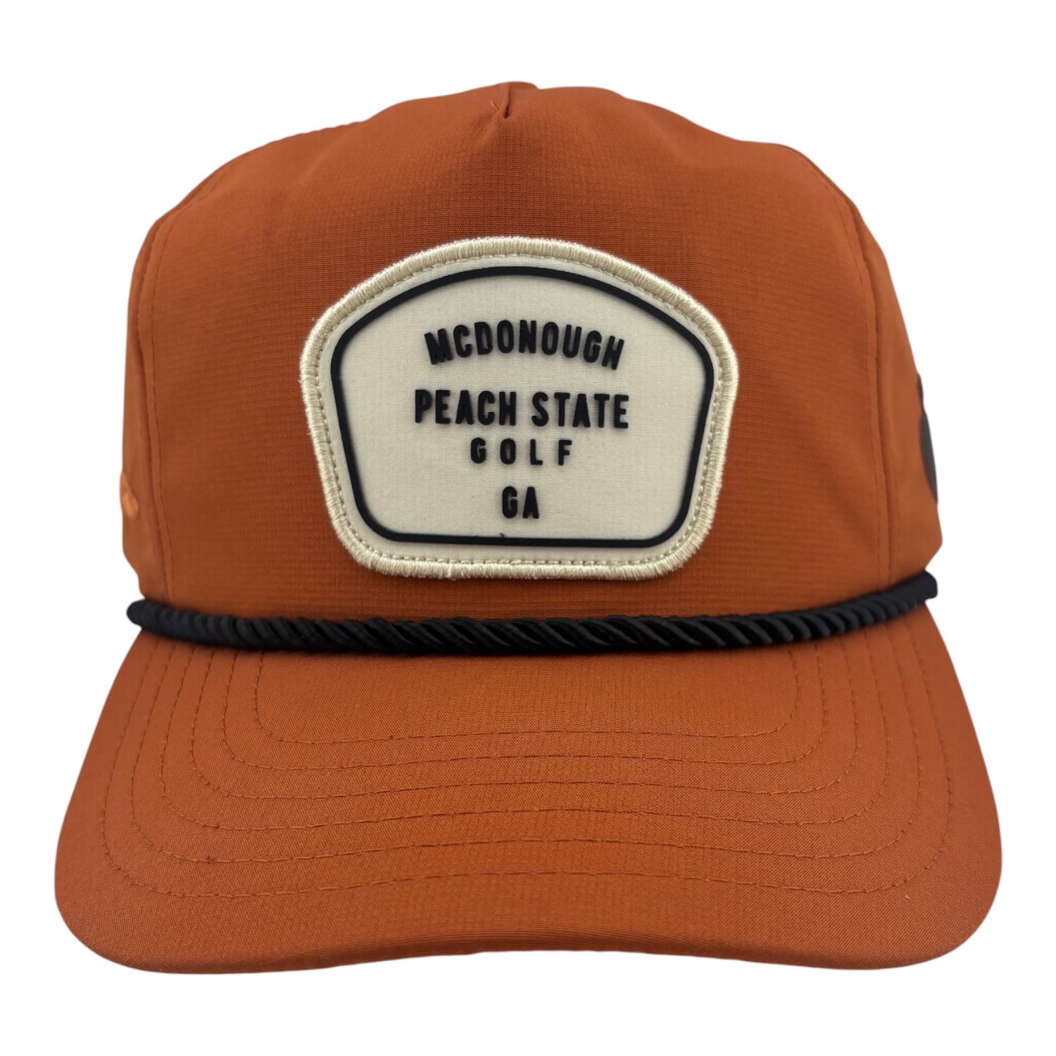 PEACH STATE GOLF MCDONOUGH HAT TEXAS ORANGE