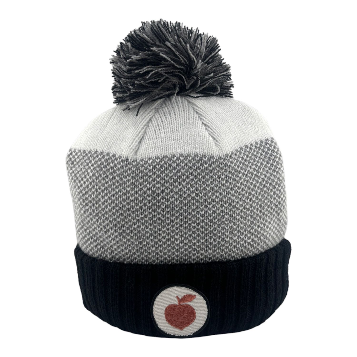 PEACH STATE POM POM BEANIE BLACK