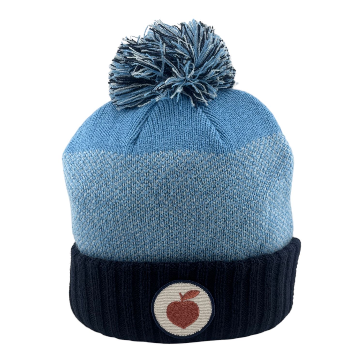 PEACH STATE POM POM BEANIE BLUE