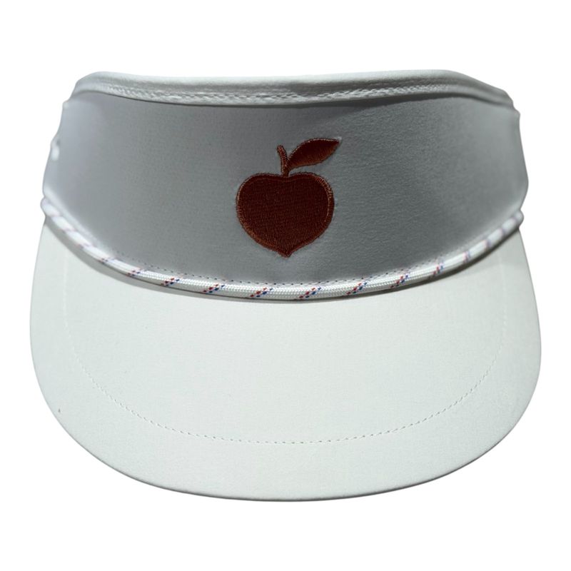 PEACH STATE GOLF ROPE VISOR WHITE