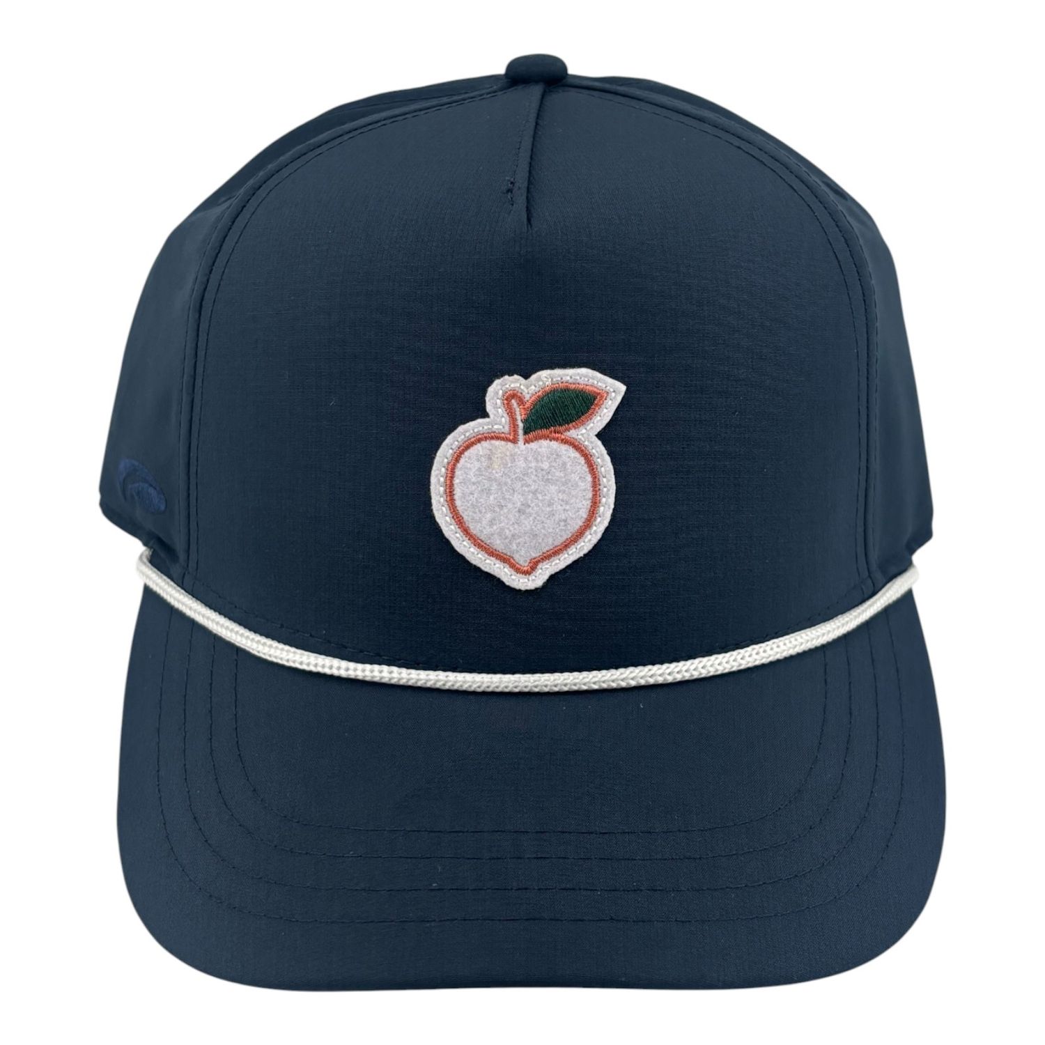PEACH STATE GOLF FELT ROPE HAT NAVY/WHITE