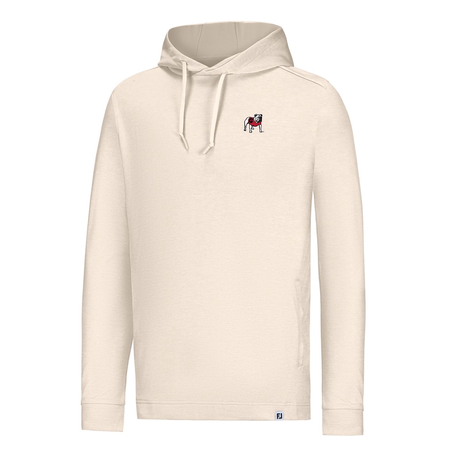 FOOTJOY UGA VINTAGE LIGHTWEIGHT HOODIE BIRCH