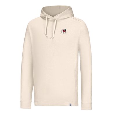 FOOTJOY UGA VINTAGE LIGHTWEIGHT HOODIE BIRCH