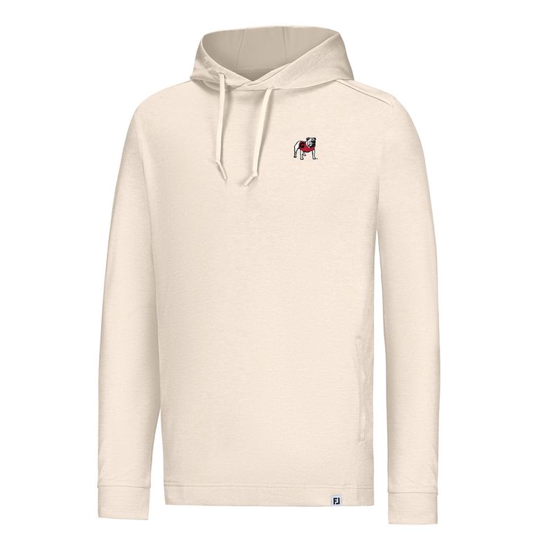 FOOTJOY UGA VINTAGE LIGHTWEIGHT HOODIE BIRCH