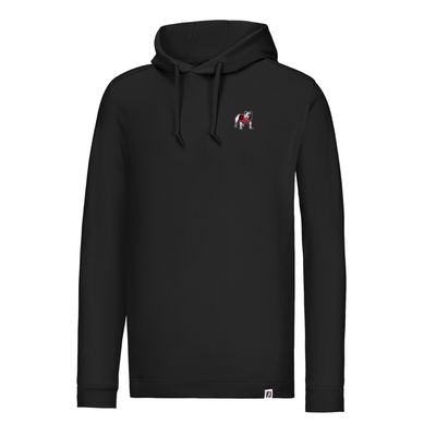 FOOTJOY UGA VINTAGE LIGHTWEIGHT HOODIE BLACK