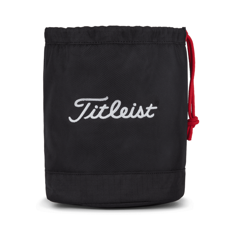 TITLEIST RANGE BAG BLACK/BLACK/RED