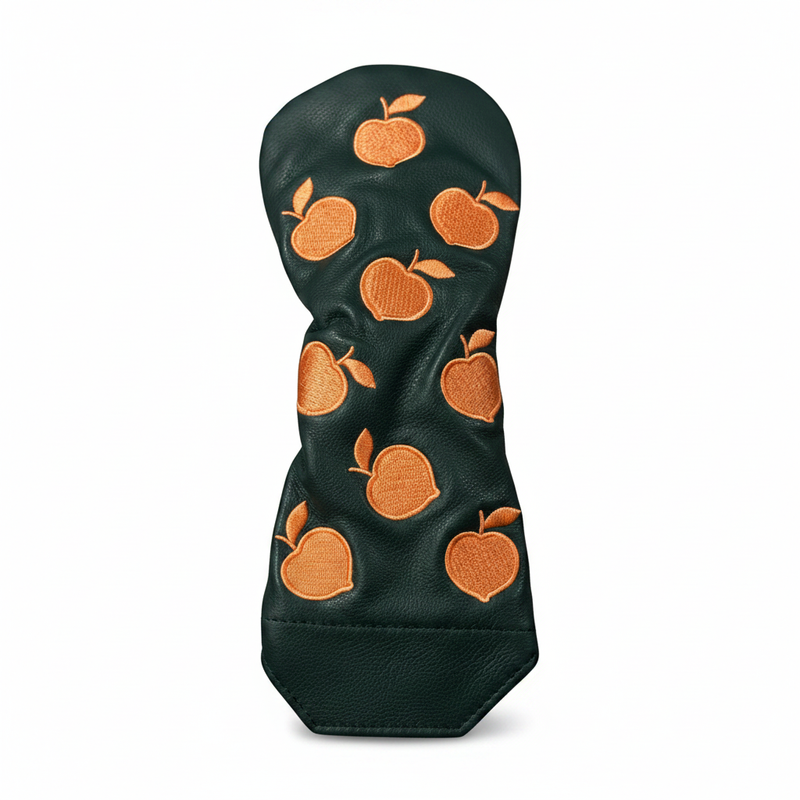 PEACH STATE FAIRWAY HEADCOVER DARK GREEN/PEACH