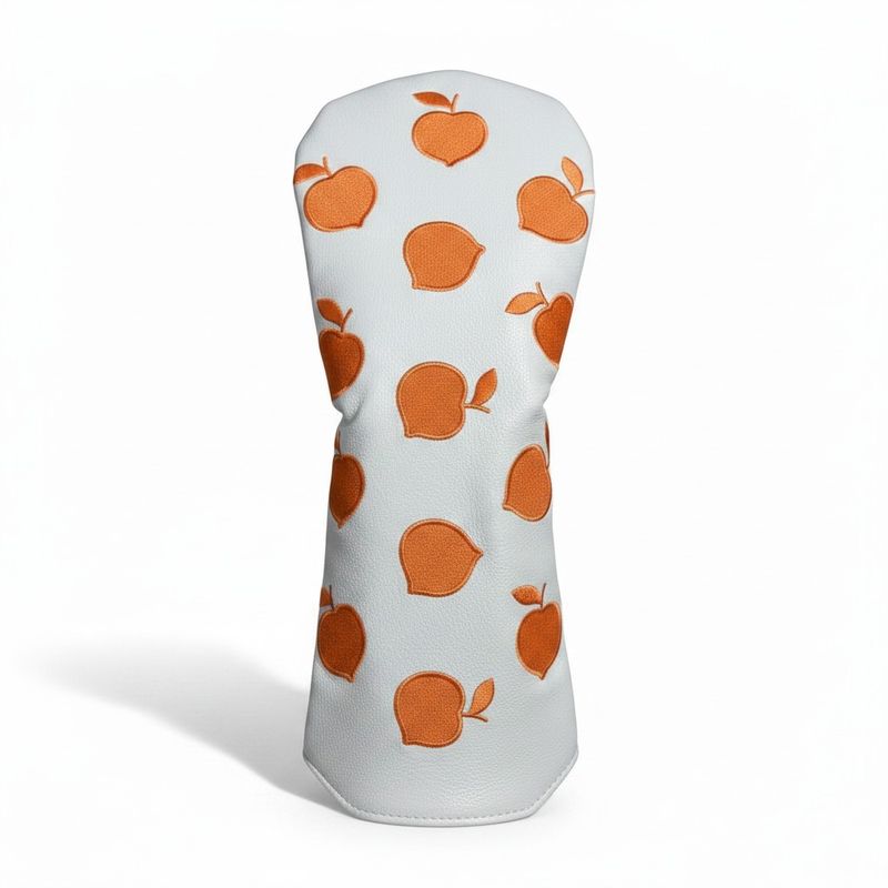 PEACH STATE DRIVER HEADCOVER WHITE/PEACH