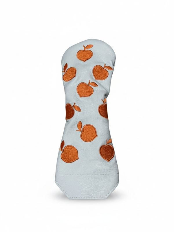 PEACH STATE FAIRWAY HEADCOVER WHITE/PEACH