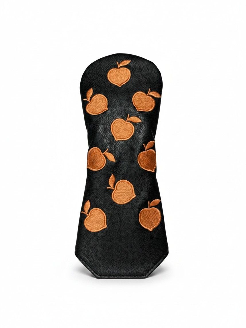 PEACH STATE FAIRWAY HEADCOVER BLACK/PEACH