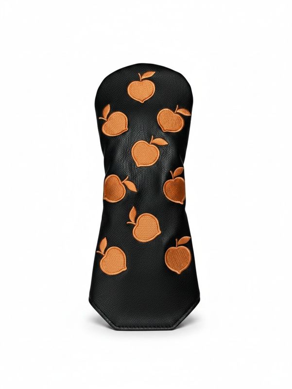 PEACH STATE FAIRWAY HEADCOVER BLACK/PEACH