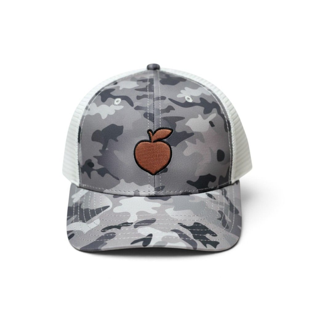 PEACH STATE GOLF MESH TRUCKER HAT OPTI CAM