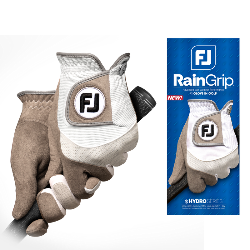 FOOTJOY RAINGRIP GLOVE WHITE/GREY
