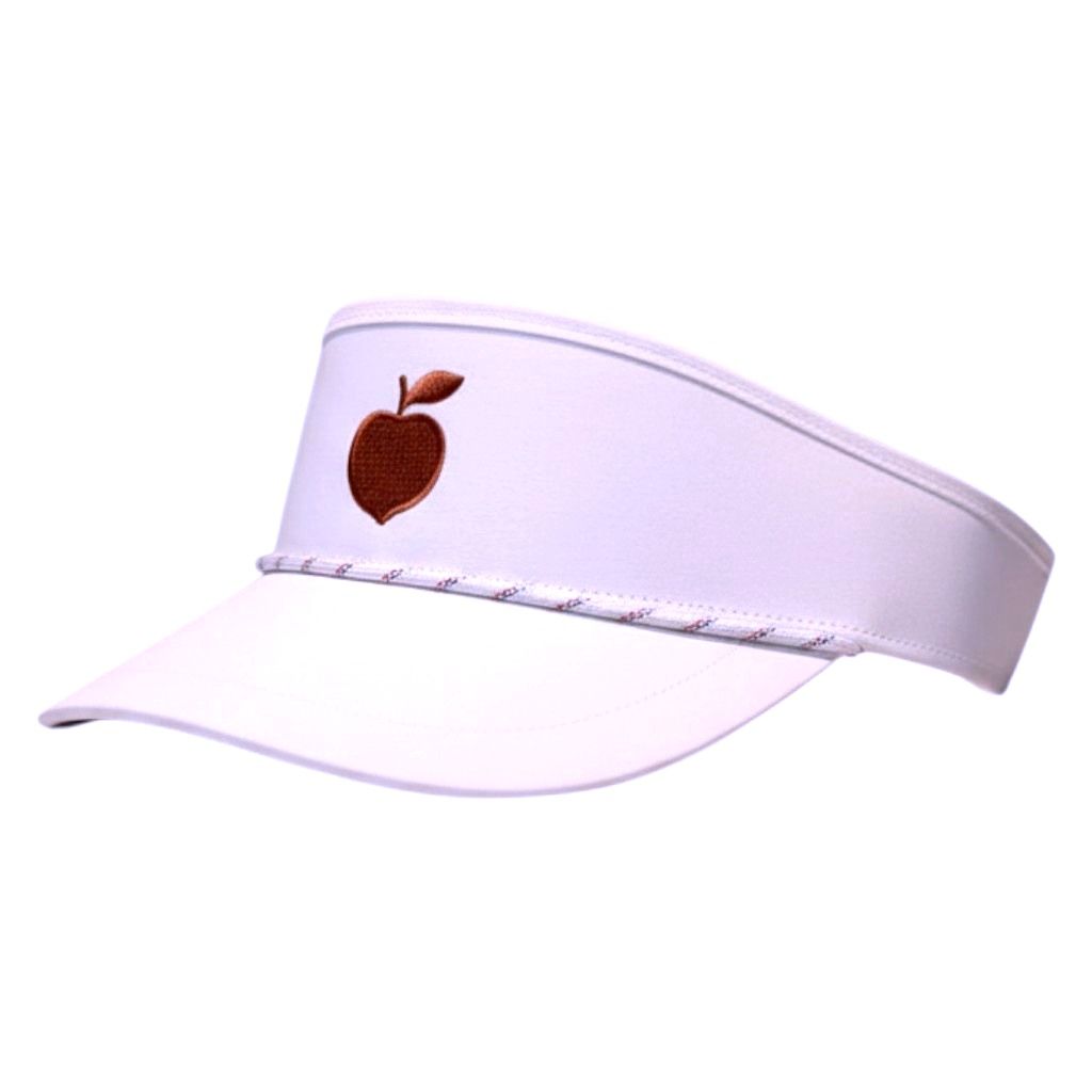 PEACH STATE GOLF ROPE VISOR WHITE