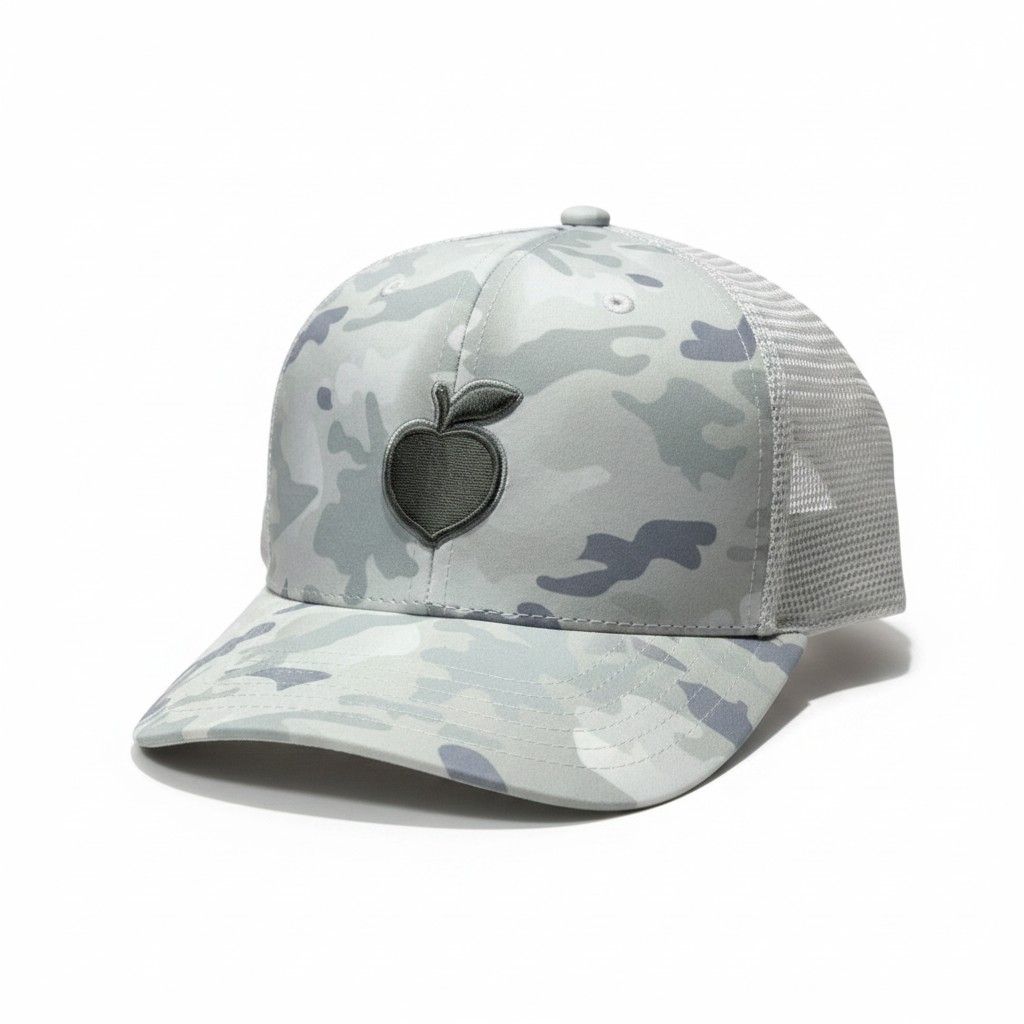 PEACH STATE GOLF TRUCKER HAT ARCTIC OPTICAM/WHITE