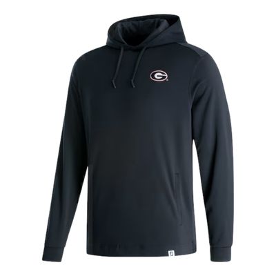 FOOTJOY UGA LIGHTWEIGHT HOODIE BLACK