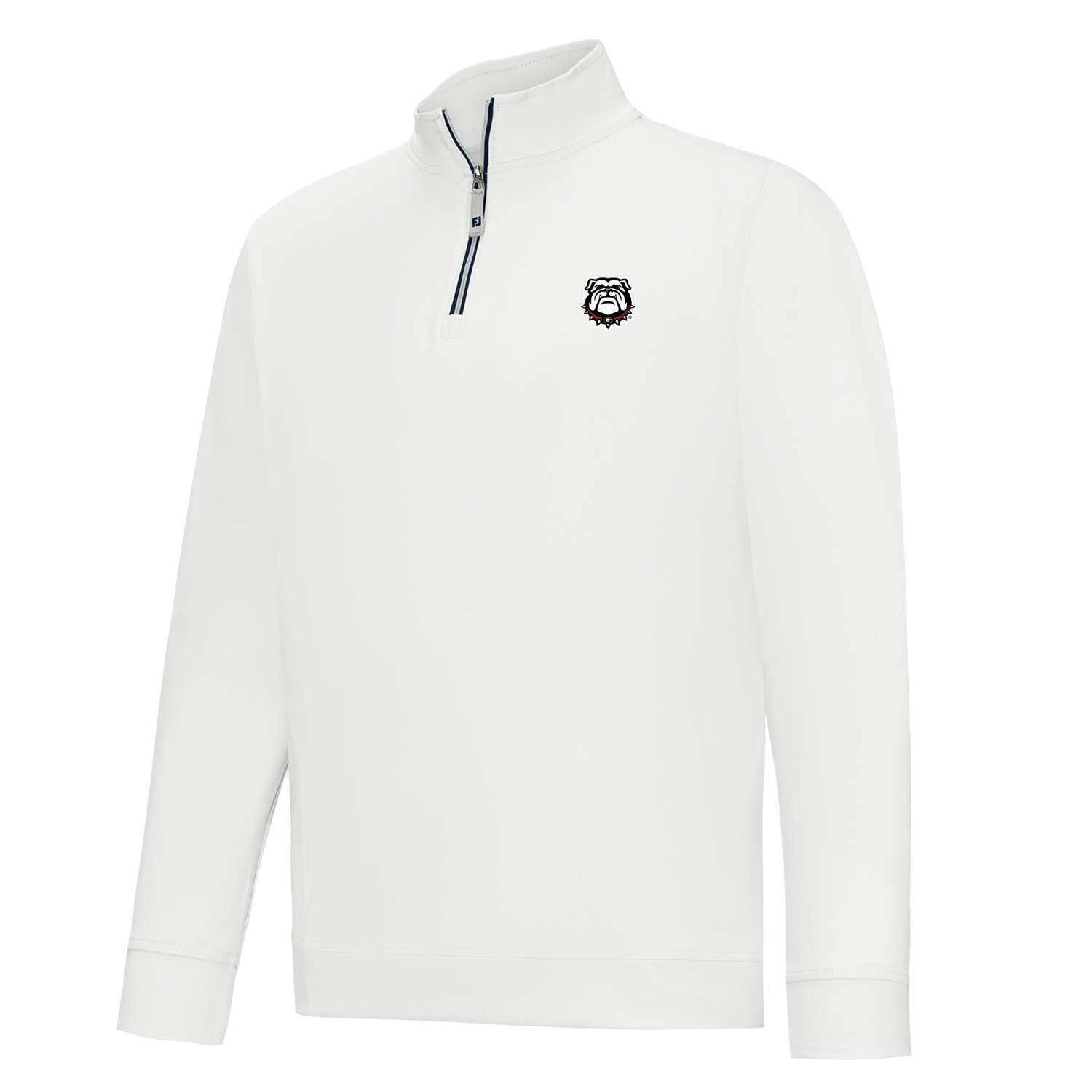FOOTJOY UGA BULLDOG APPROACH MIDLAYER WHITE