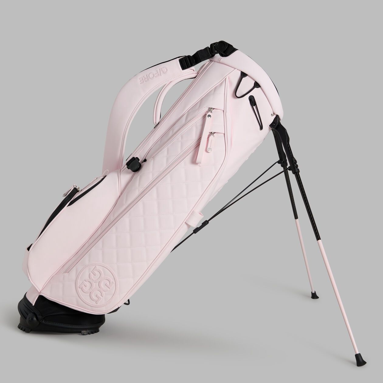 G/FORE DAYTONA PLUS CARRY GOLF BAG BLUSH